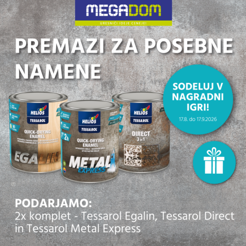 POGOJI IN PRAVILA NAGRADNE IGRE – Tessarol: premazi za posebne primere!